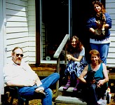 Out on Jayes backporch